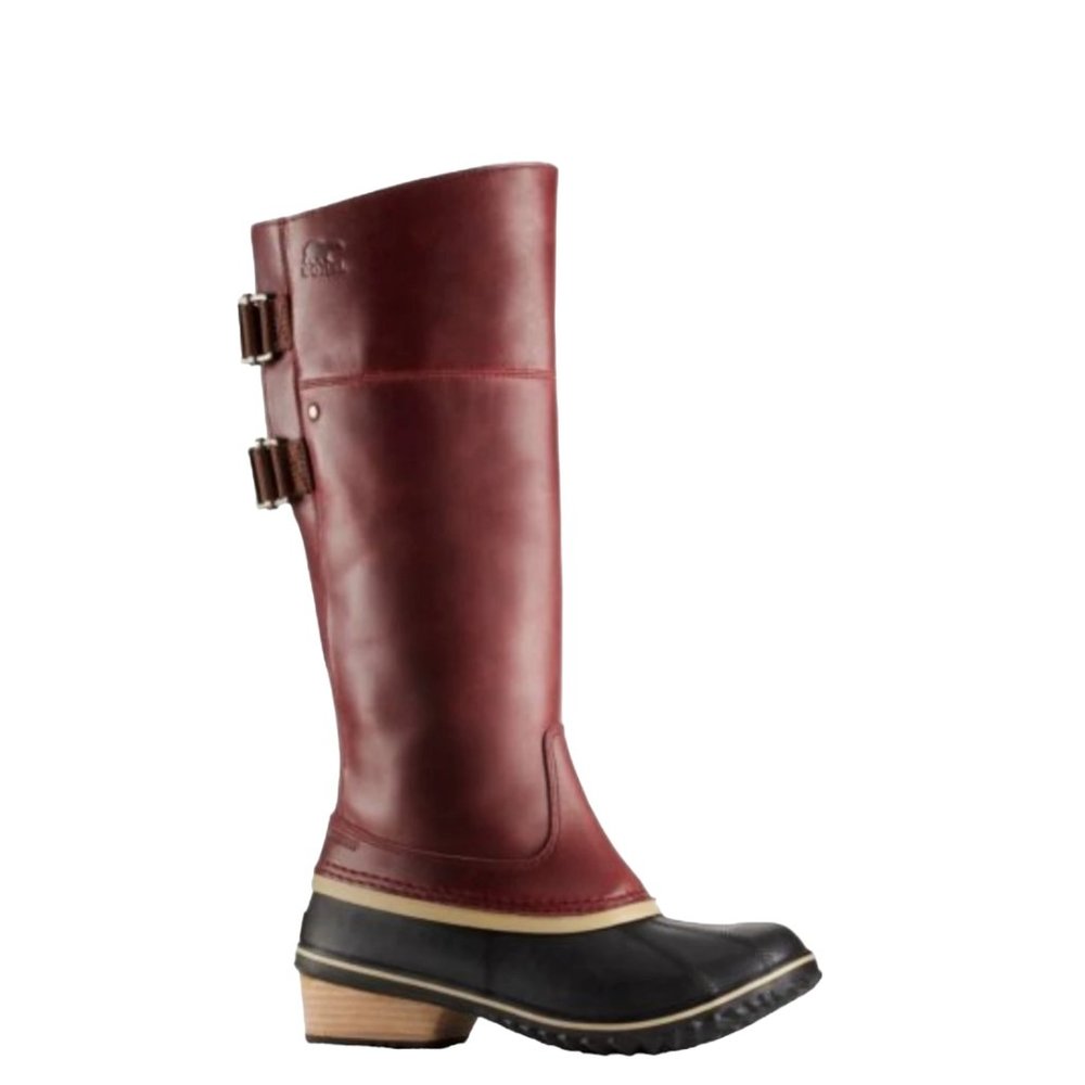 COPY - NEW Women's Sorel Slimpack Riding Tall II Redwood Tobacco Waterproof Boo…
